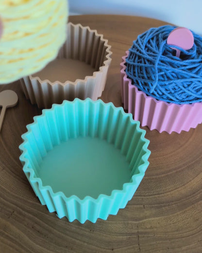 Muffinwolle (Wollhalter)